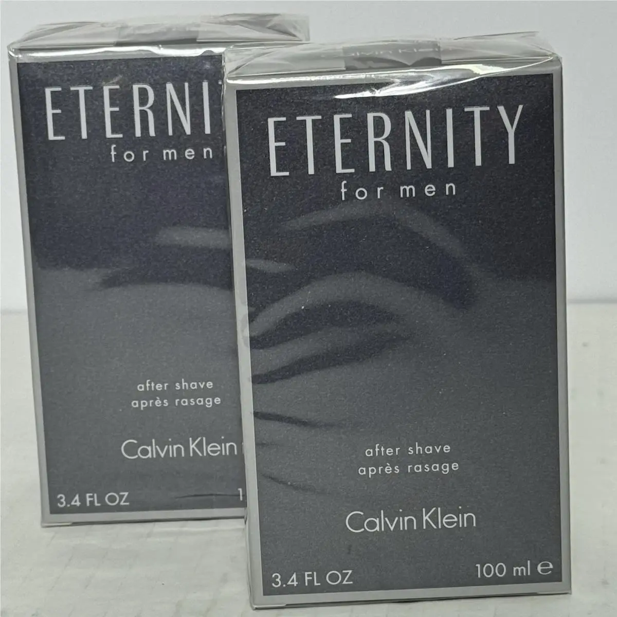 Eternity For Men After Shave 3.4 fl oz / 100ml Lot of 2 by Calvin Klein