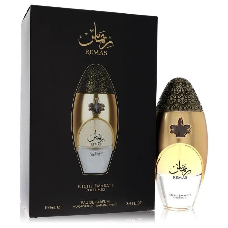 Niche Emarati Remas  Edp Spray 3.4 oz 100 ml Unisex Floral Amber Scent by Lattafa