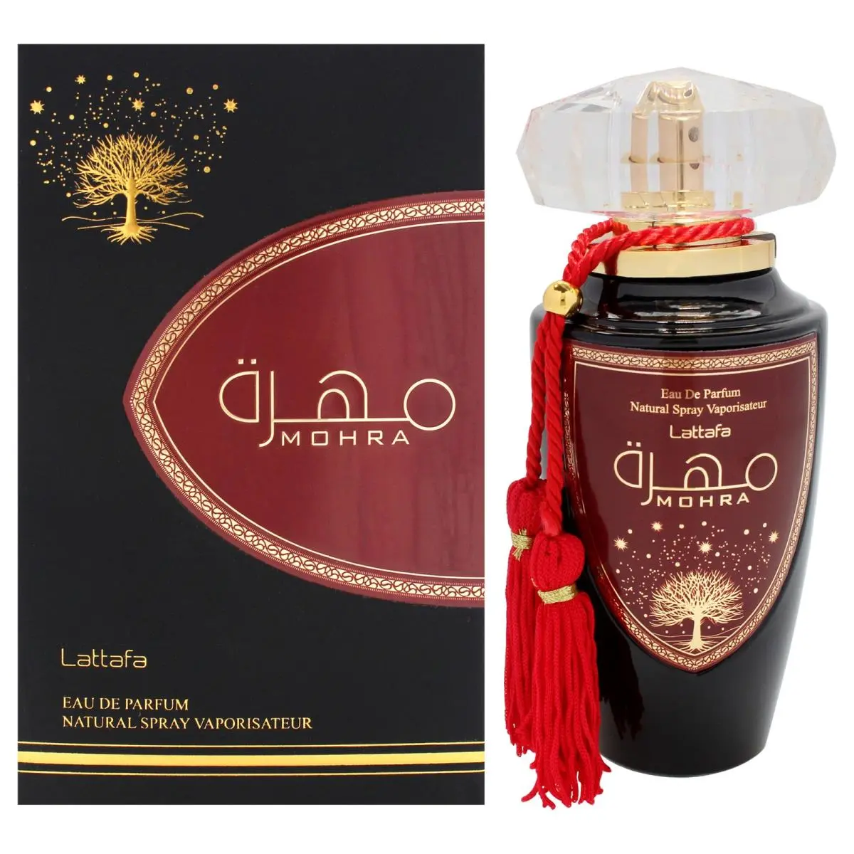 2 Pack Mohra  For Unisex - 3.4 oz Edp Spray by Lattafa