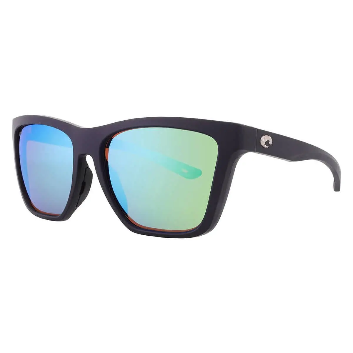 Panga II Green Mirror Polarized Polycarbonate Square Ladies by Costa Del Mar