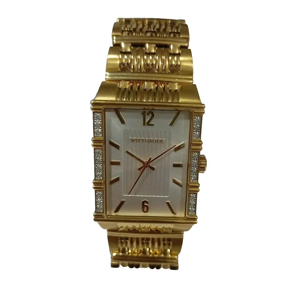 WN3076 Wittnauer Silver Dial Men`s Laureate Watch MW-68