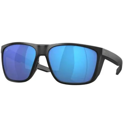 Costa Ferg XL Matte Black w/ Blue Mirror 580G by Costa Del Mar