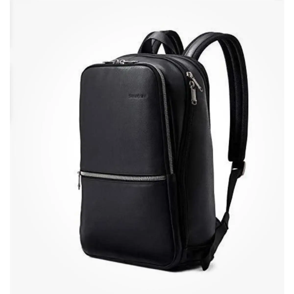 Men’s Black Backpack Zip Top Handle Padded Luggage Sleeve Strap by Samsonite