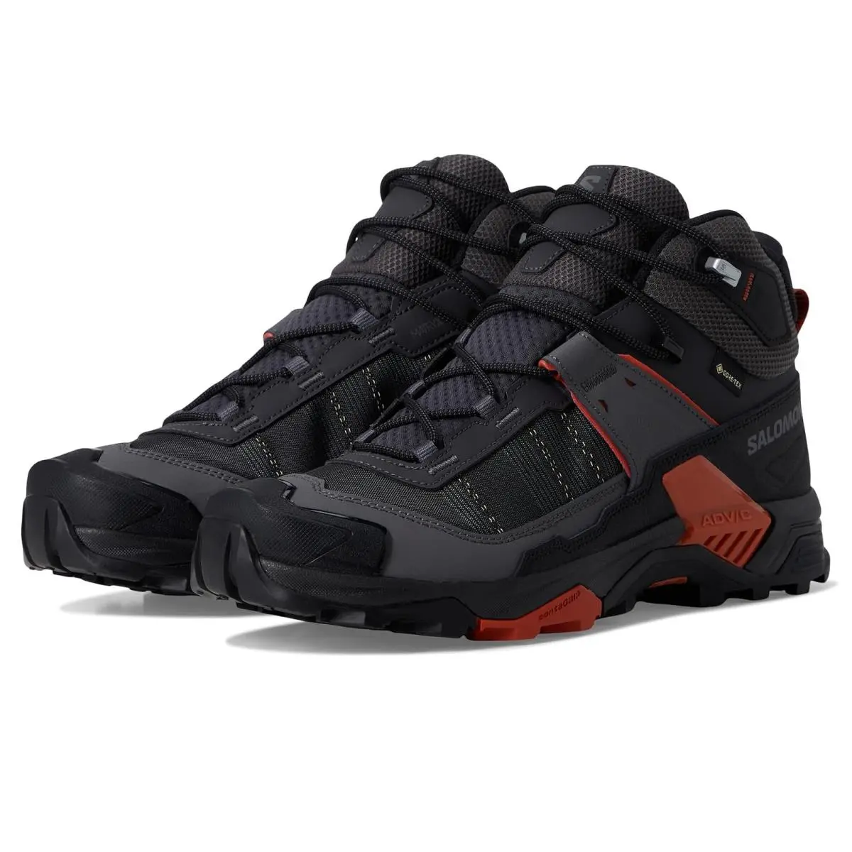 Salomon shoes - Asphalt/Castlerock/Burnt Ochre 6