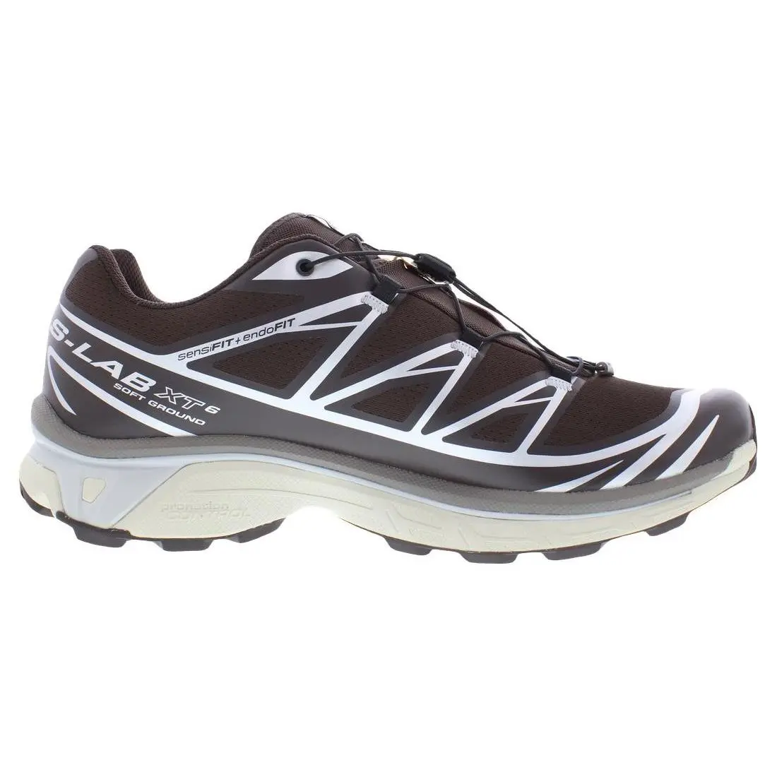 Salomon shoes - Black Coffee/Footwear Silver/Falcon, Main: Black 1