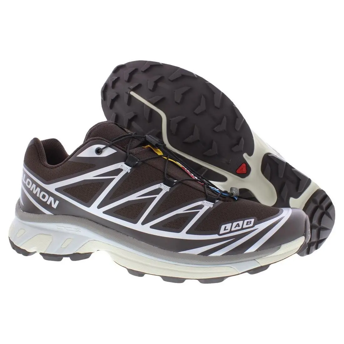 Salomon shoes - Black Coffee/Footwear Silver/Falcon, Main: Black 3