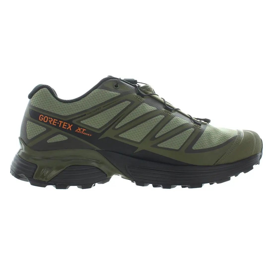 Salomon shoes - Deep Lichen Green/Peat/Lunar Rock, Main: Green 1