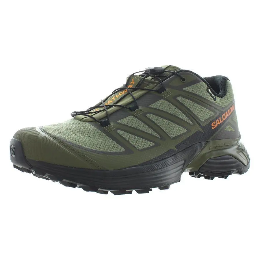 Salomon shoes - Deep Lichen Green/Peat/Lunar Rock, Main: Green 3