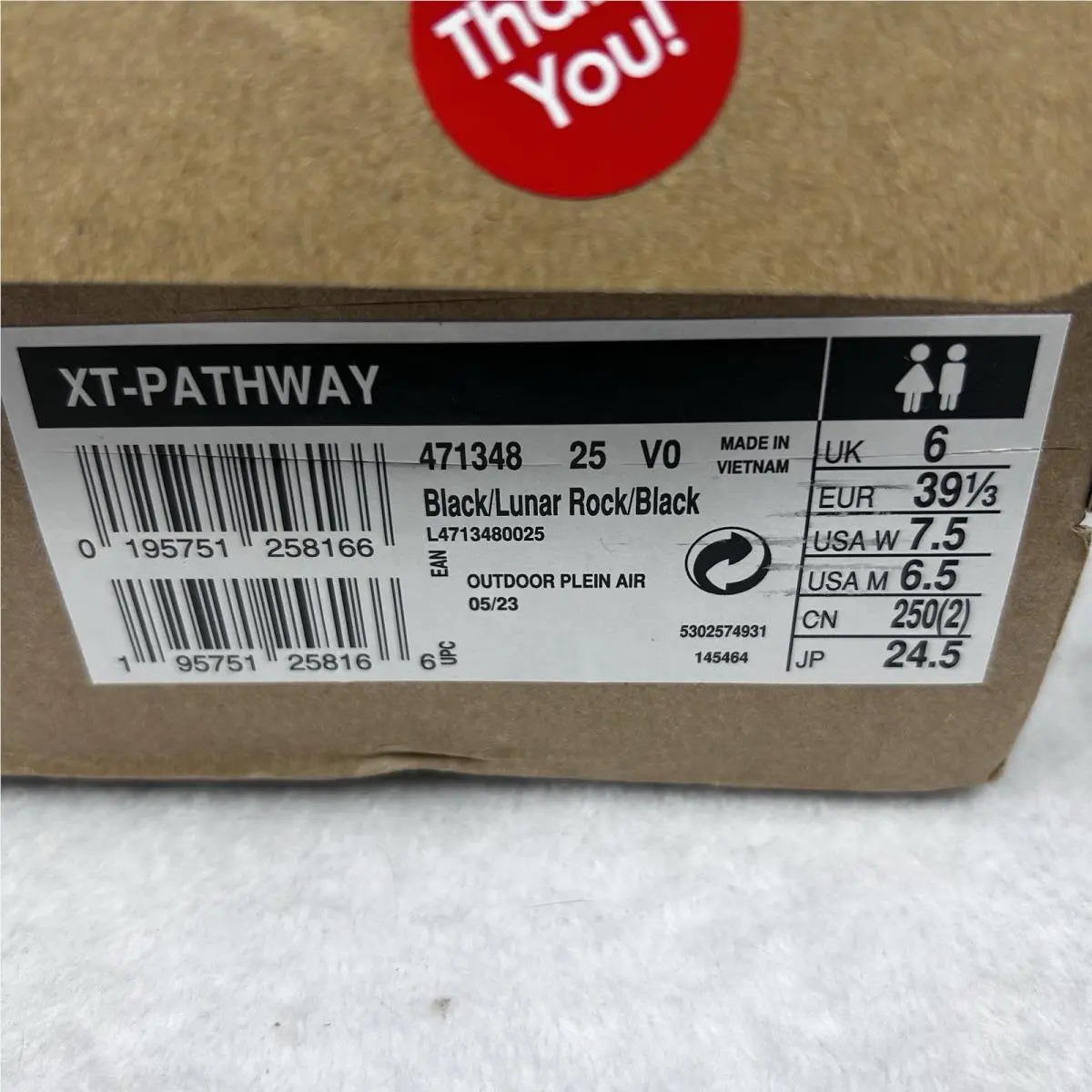 Salomon shoes - XT-PATHWAY GTX - GTX - 471348 - Black (UPC: 0195751258166) 10