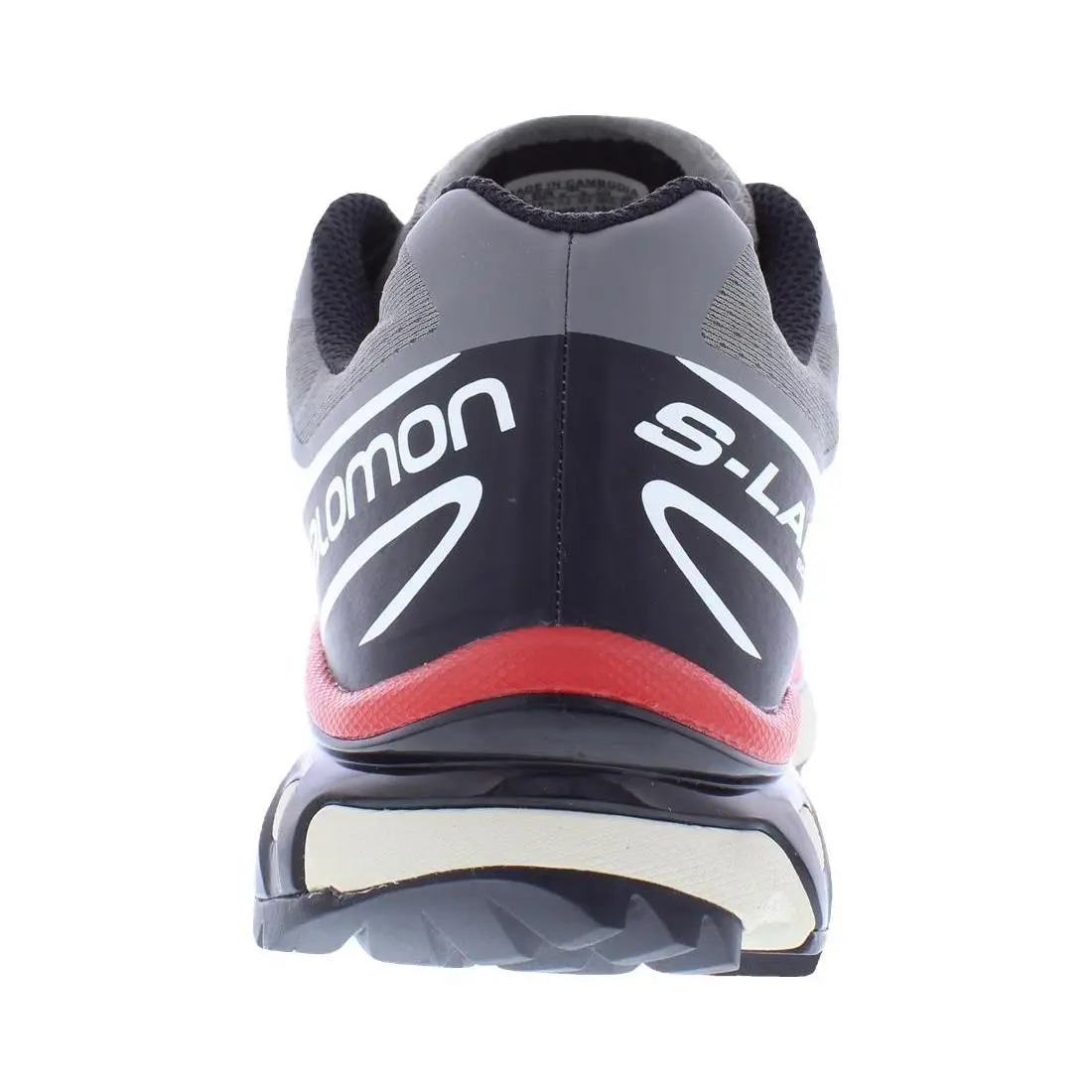 Salomon shoes - Pewter/Black/Aurora Red, Main: Grey (UPC: 195751398718) 2