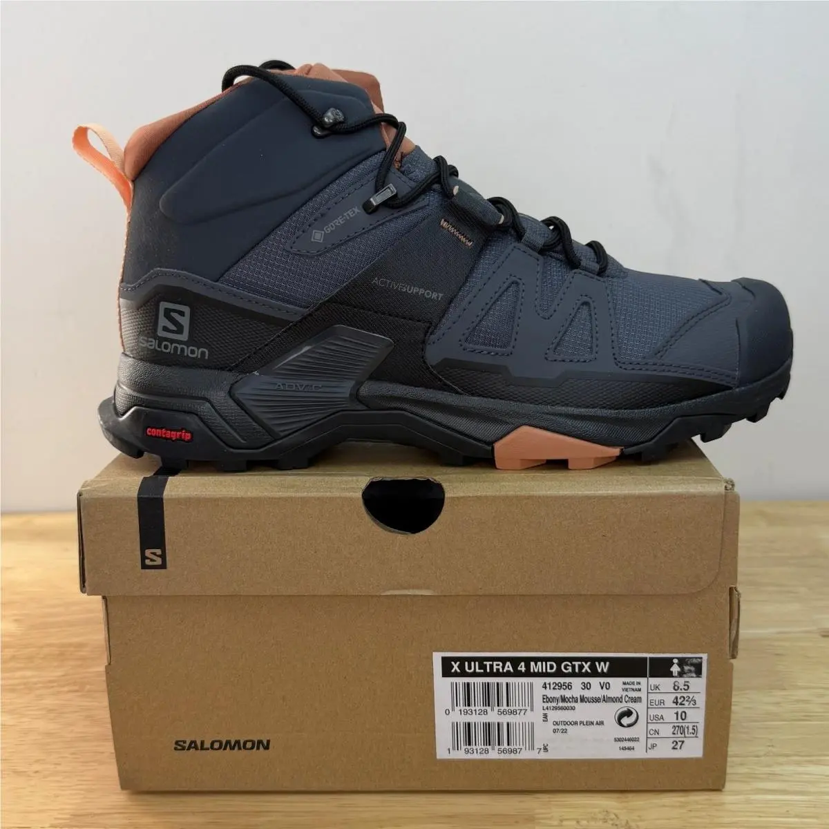 Salomon shoes - Salomon X Ultra 4 - Ultra - Gray (UPC: 193128569877) 1