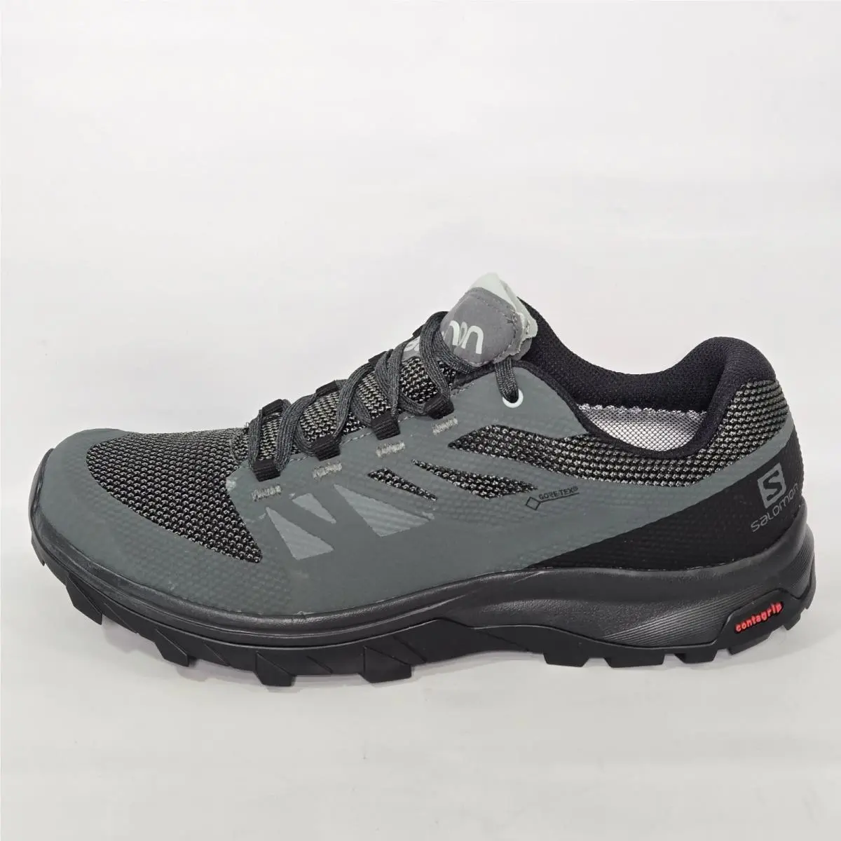 Salomon shoes - Salomon Outline GTX - Outline GTX - Green 1