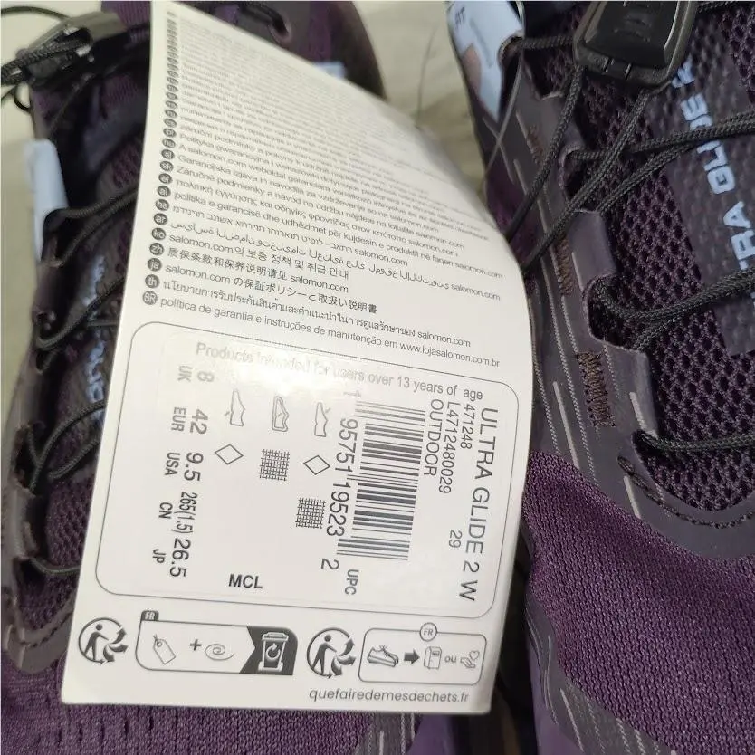 Salomon shoes - Salomon Ultra Glide 2 W - Purple 6