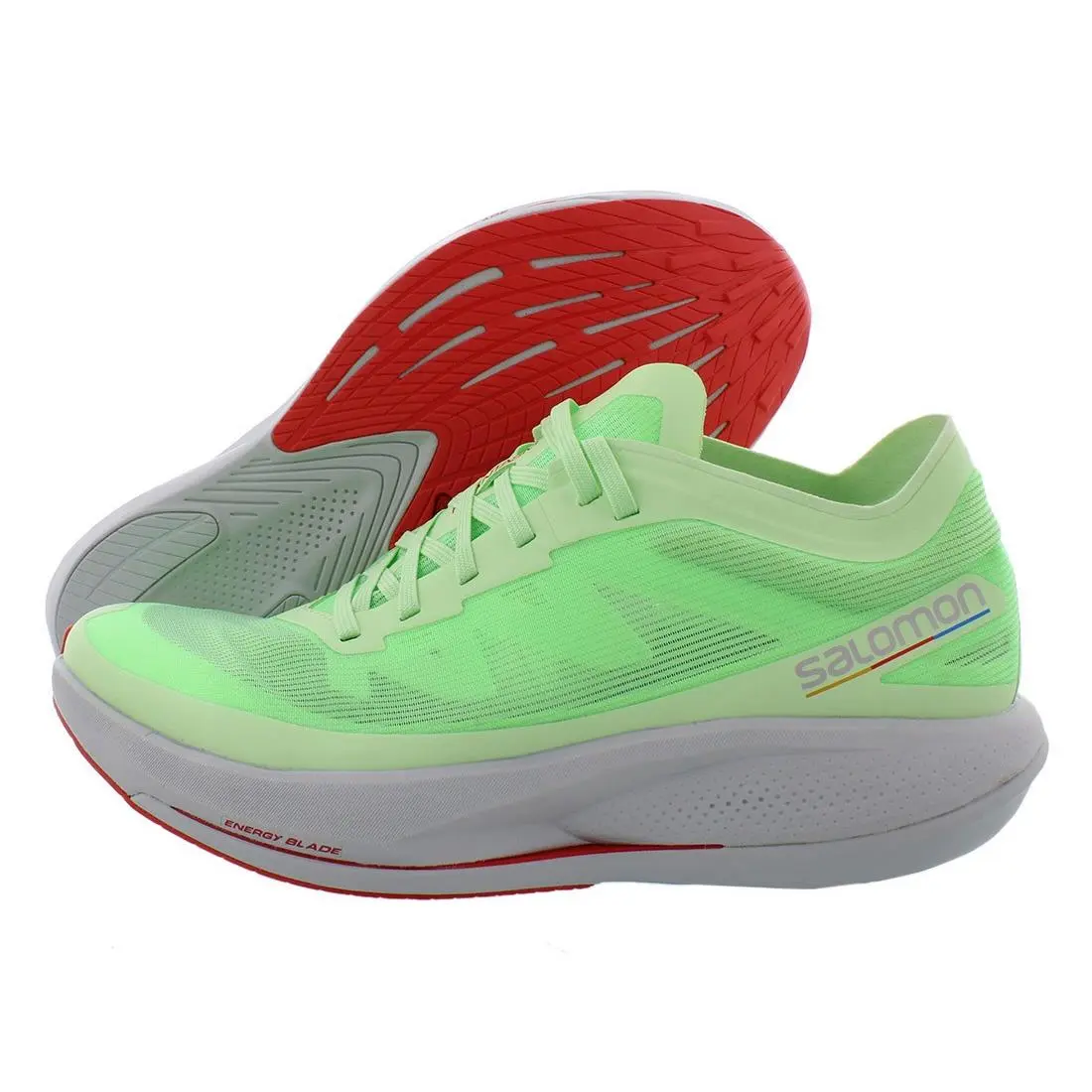 Salomon Phantasm Womens Shoes Size 7 Color: Patina Green/pearl Blue/poppy Red