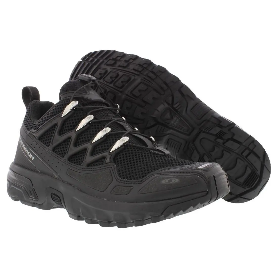 Salomon Acs + Unisex Shoes Size 8 Color: Black/black/footwear Silver