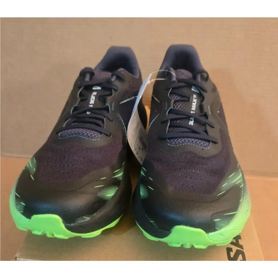 Salomon shoes - Salomon Glide Max TR - Glide Max - L47317400 - India Ink/Black/Green Gecko (UPC: 195751419505) 0
