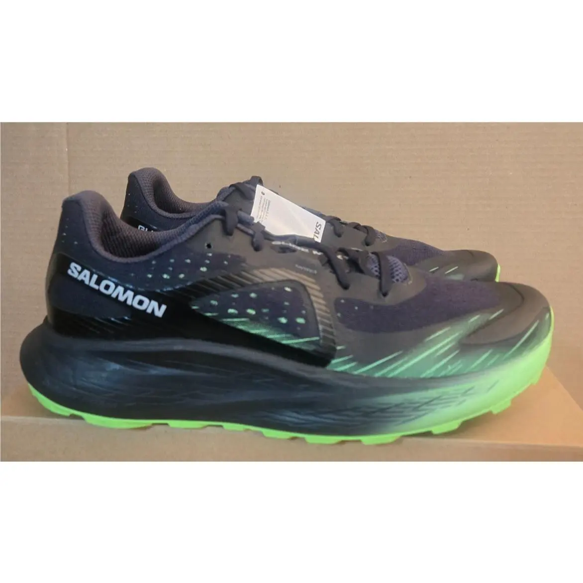 Salomon shoes - Salomon Glide Max TR - Glide Max - L47317400 - India Ink/Black/Green Gecko (UPC: 195751419505) 1