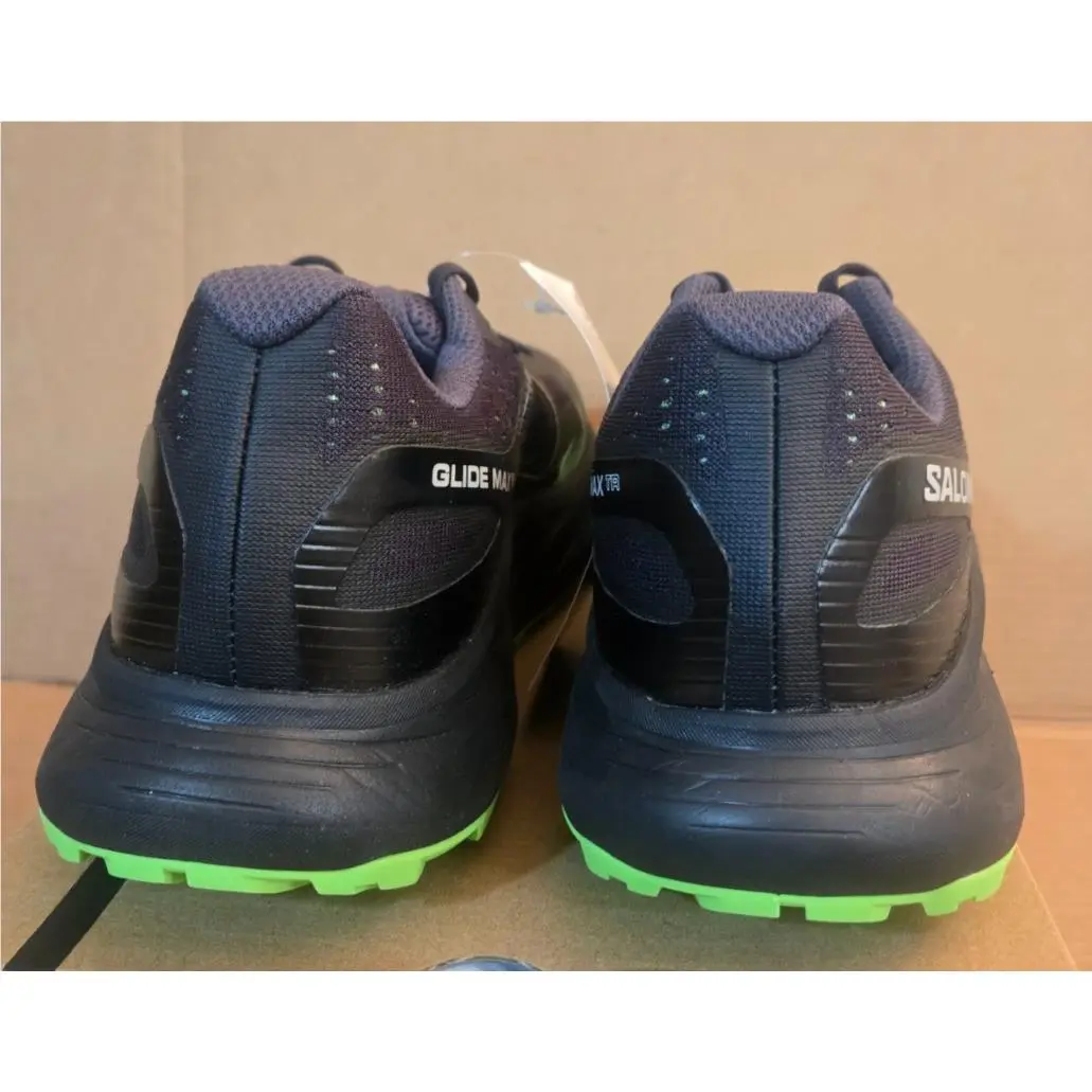 Salomon shoes - Salomon Glide Max TR - Glide Max - L47317400 - India Ink/Black/Green Gecko (UPC: 195751419505) 2