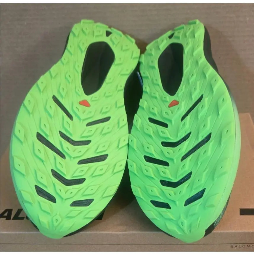 Salomon shoes - Salomon Glide Max TR - Glide Max - L47317400 - India Ink/Black/Green Gecko (UPC: 195751419505) 4