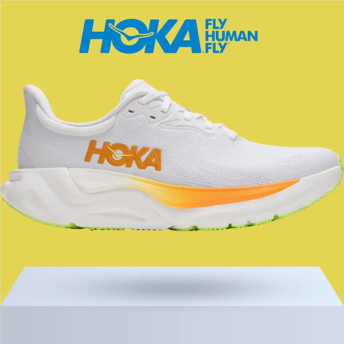 Hoka shoes - Hoka One One Arahi 8 - Alabaster/Lingonberry 14