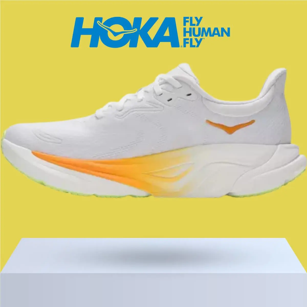 Hoka shoes - Hoka One One Arahi 8 - Alabaster/Lingonberry 15
