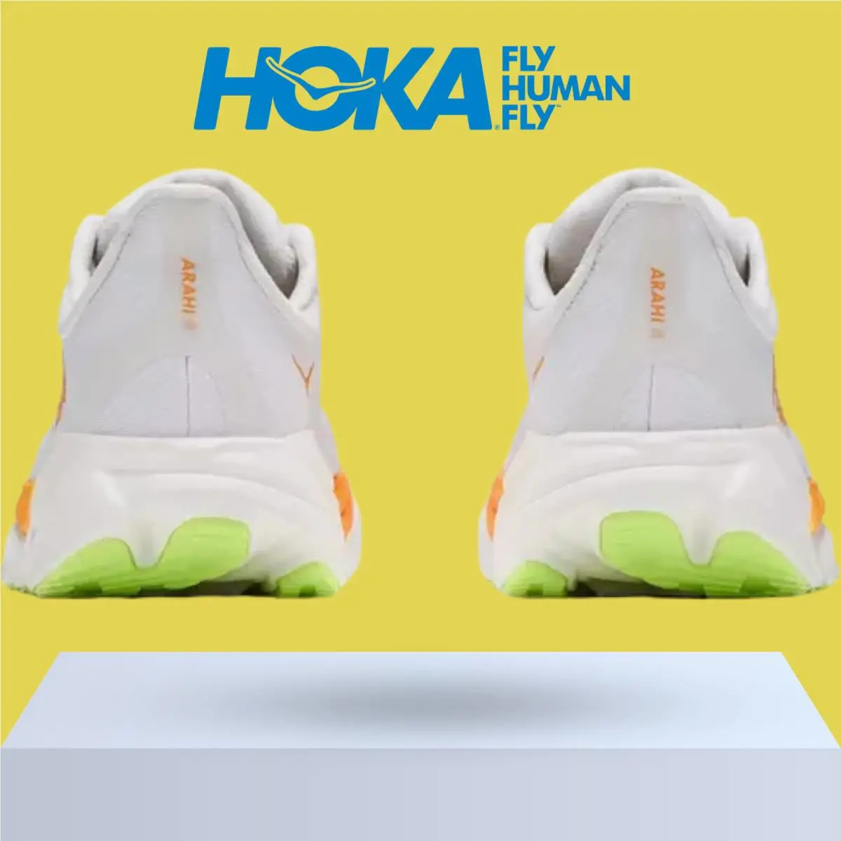 Hoka shoes - Hoka One One Arahi 8 - Alabaster/Lingonberry 16