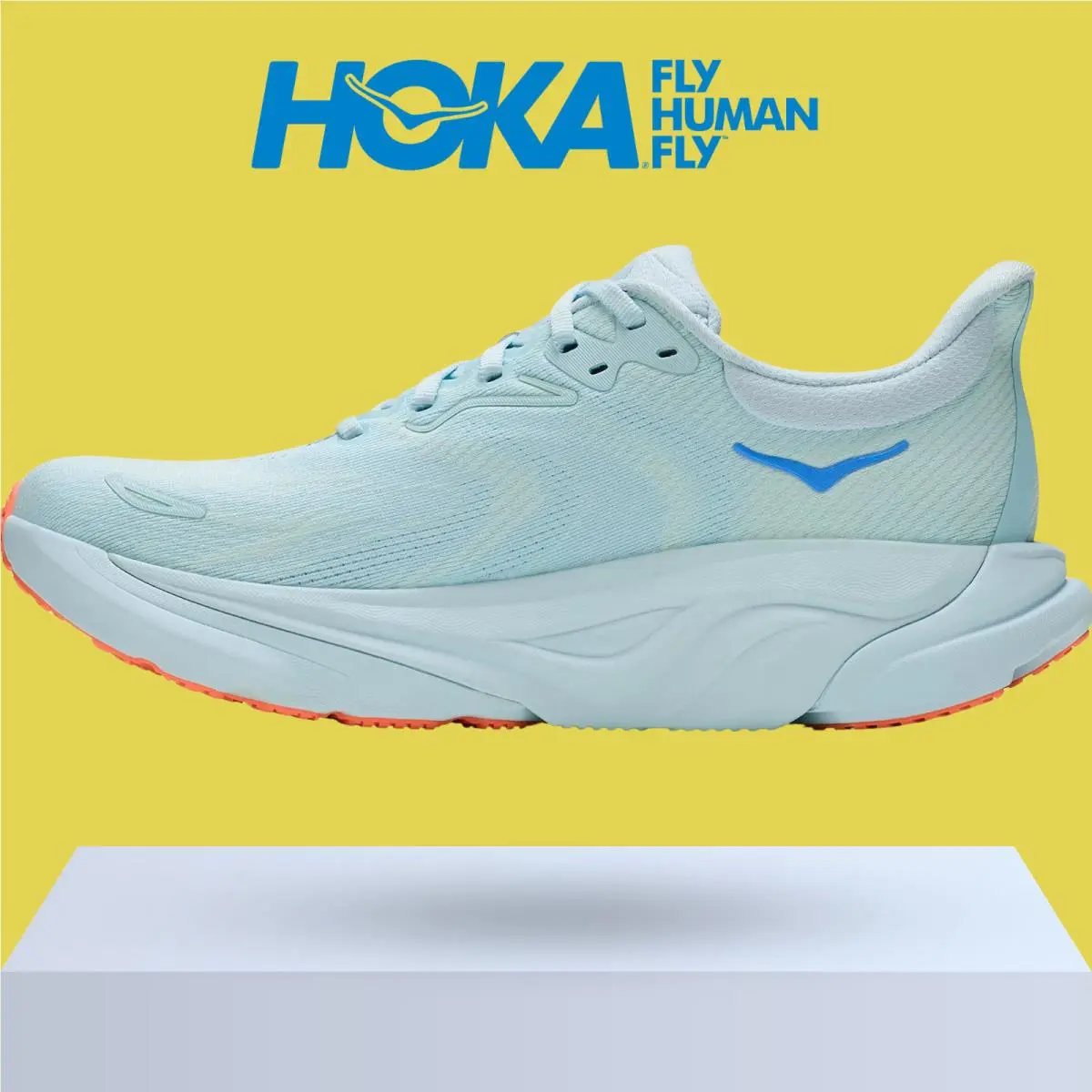 Hoka shoes - Hoka One One Arahi 8 - Alabaster/Lingonberry 40