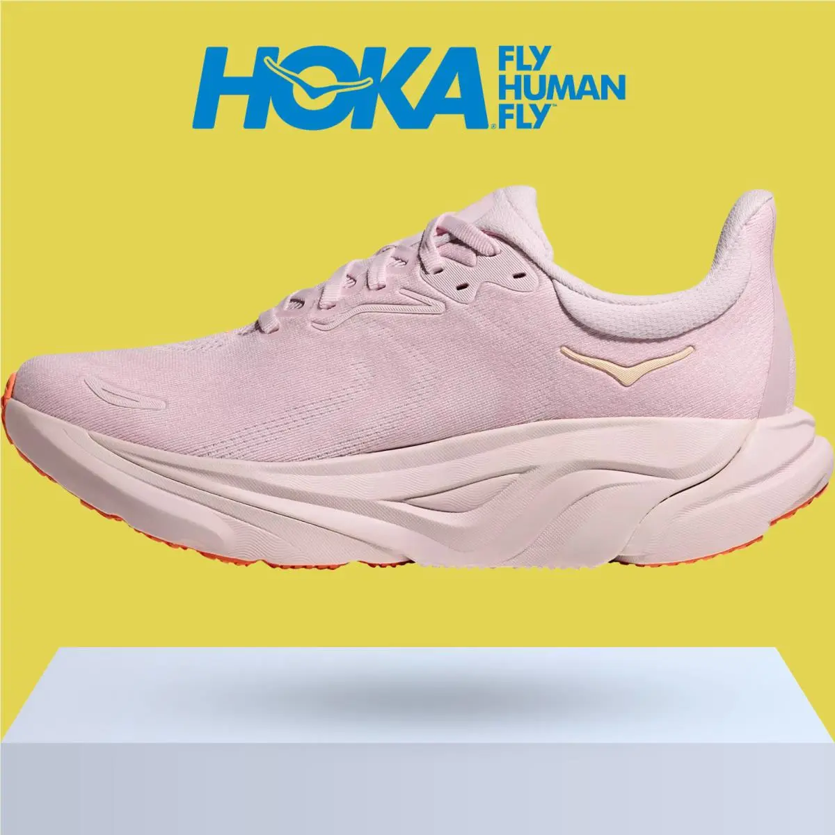Hoka shoes - Hoka One One Arahi 8 - Alabaster/Lingonberry 45