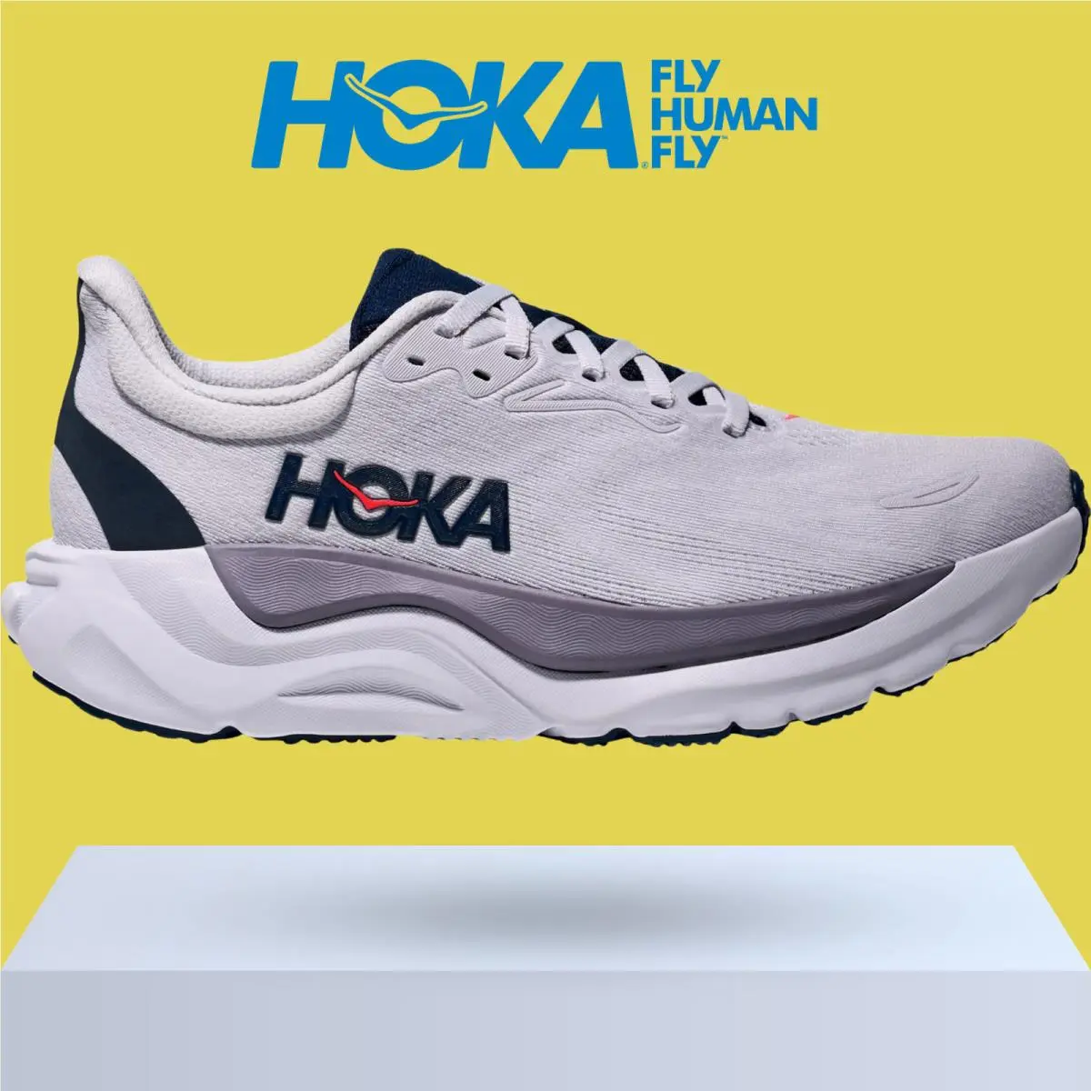 Hoka shoes - Hoka One One Arahi 8 - Alabaster/Lingonberry 54