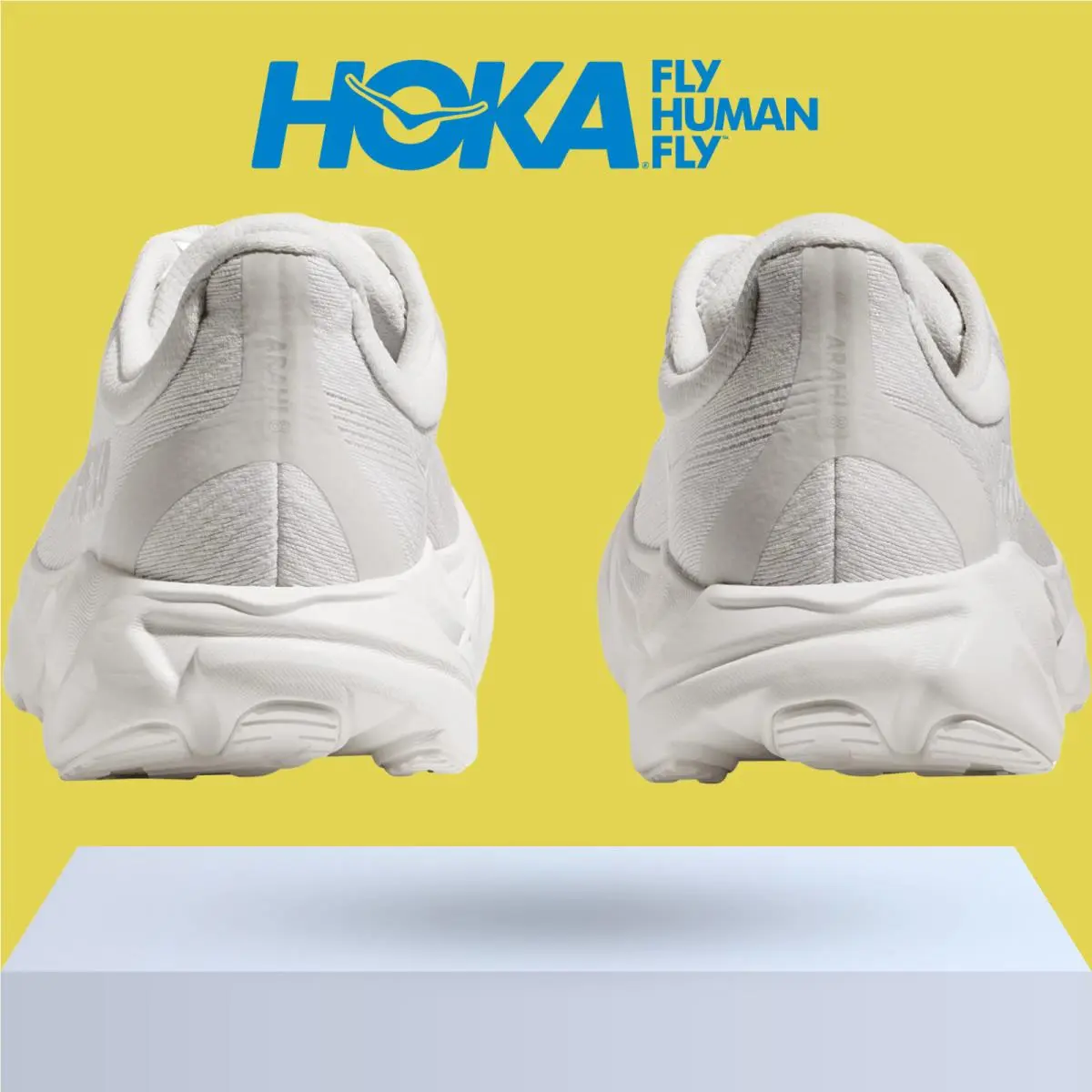 Hoka shoes - Hoka One One Arahi 8 - Alabaster/Lingonberry 61