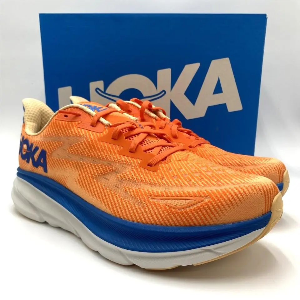 Hoka shoes - Hoka One One Clifton 9 - Orange 9