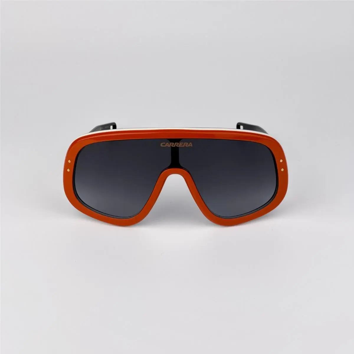 Carrera Men Sunglasses Orange Grey Shield Flaglab 17 0C3E 9O