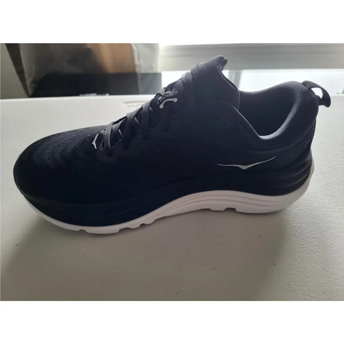 Hoka shoes - Hoka One One Gaviota 5 - 1134270 - Black-White 1