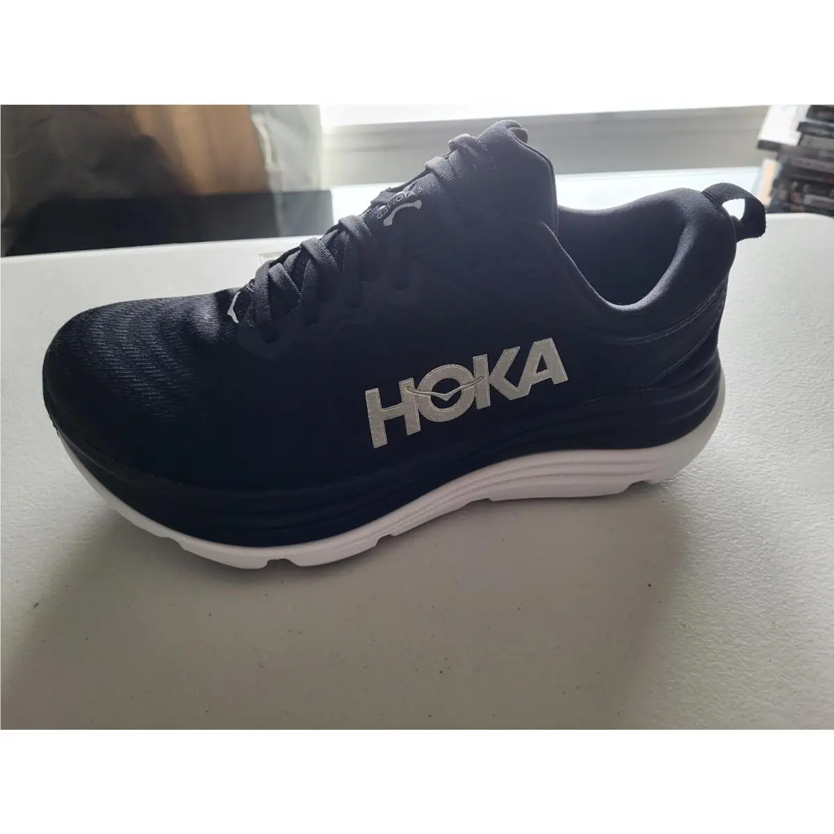 Hoka shoes - Hoka One One Gaviota 5 - 1134270 - Black-White 4
