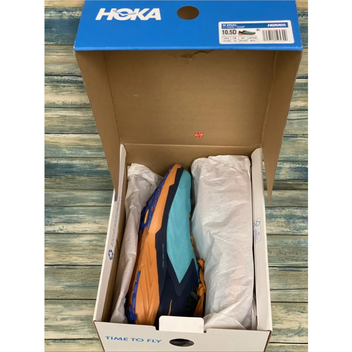 Hoka shoes - Hoka One One Zinal - One One Zinal - 1119399-AOSP - Green 1