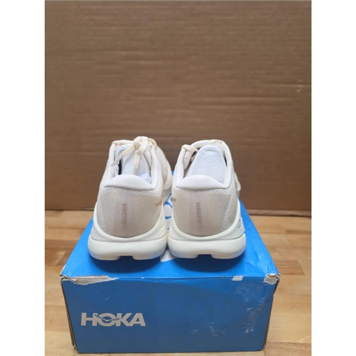Hoka shoes - Hoka One One Rincon 4 1155131-VCH - 1155131-VCH - Vanilla/Birch (UPC: 197634731032) 0