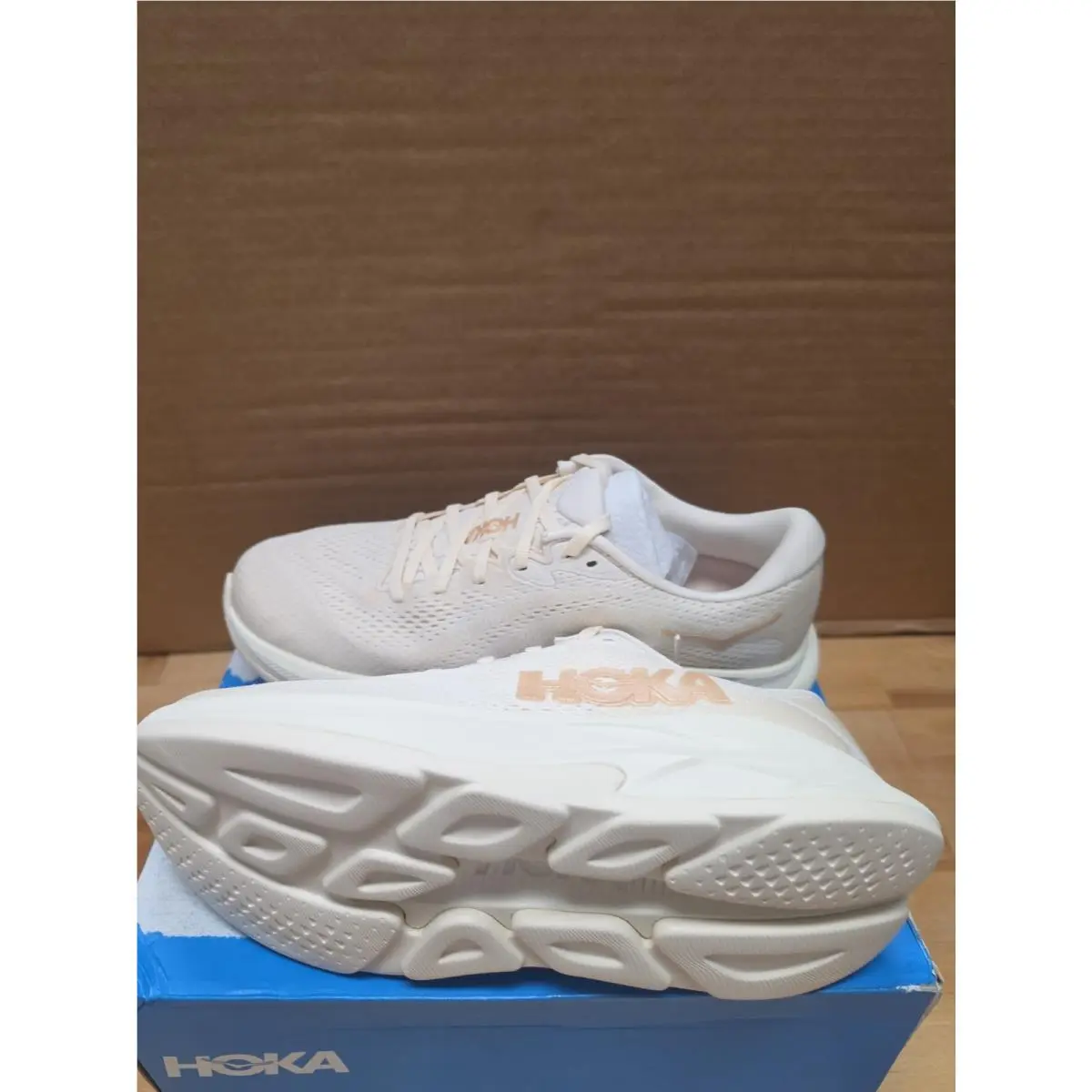 Hoka shoes - Hoka One One Rincon 4 1155131-VCH - 1155131-VCH - Vanilla/Birch (UPC: 197634731032) 4