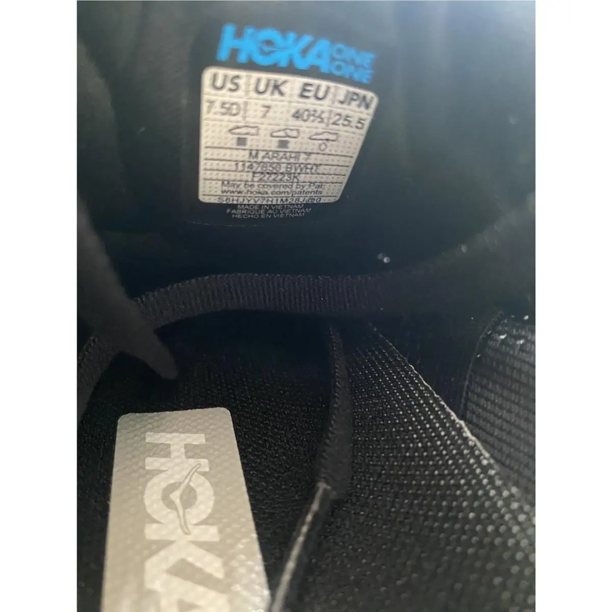 Hoka shoes - Hoka One One Arahi 7 - Black 8