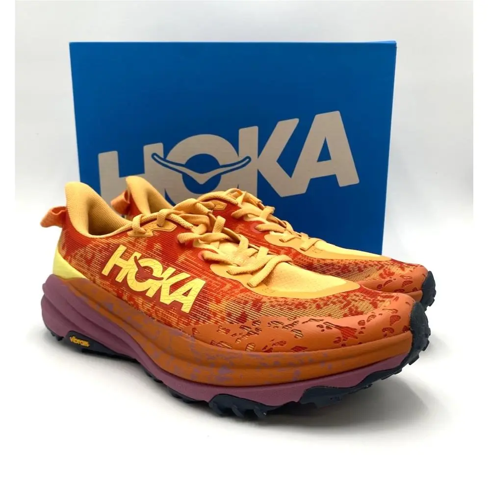 Hoka Speedgoat 6 Women`s Road-running Shoe Sherbet/beet Root US Size 9.5 B
