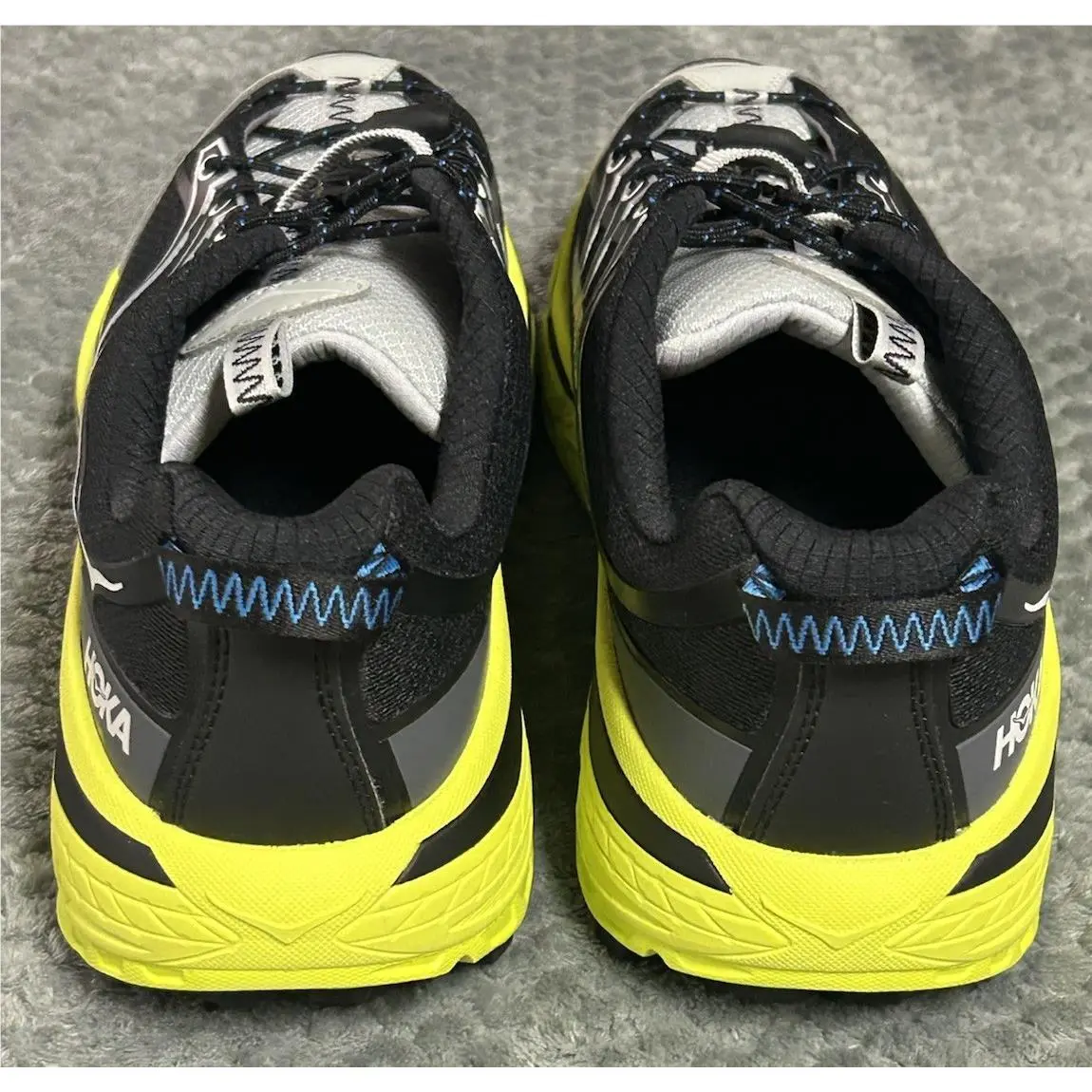 Hoka shoes - Hoka One One HOKA Mafate Three2 - 1141572-BHK - Black/Yellow 11