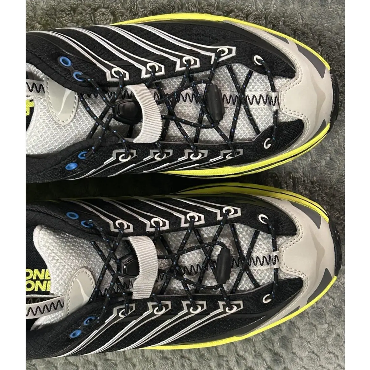 Hoka shoes - Hoka One One HOKA Mafate Three2 - 1141572-BHK - Black/Yellow 6