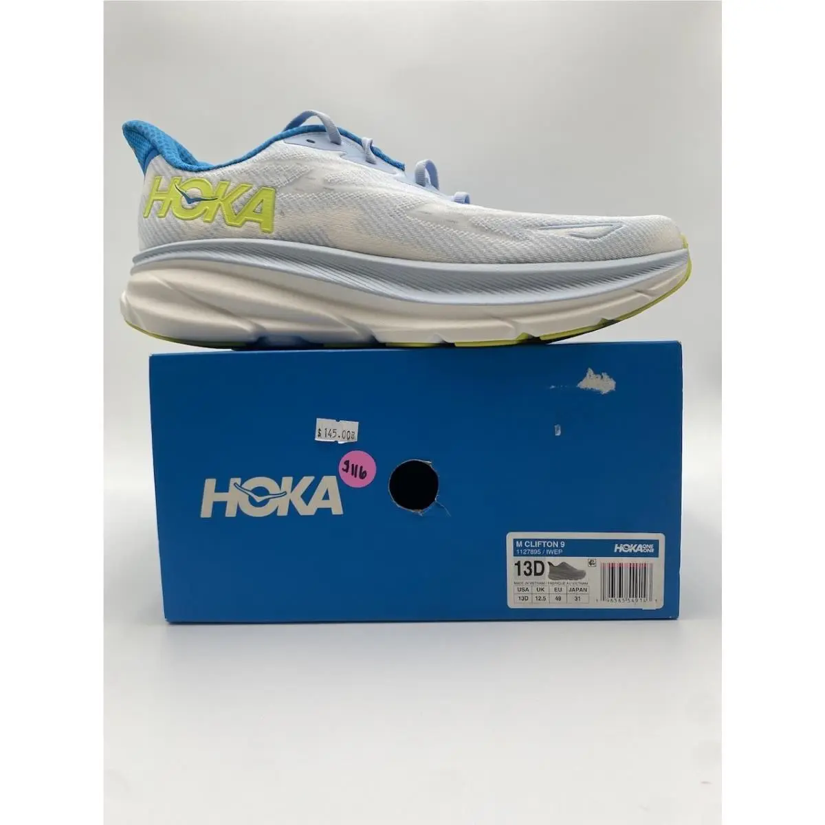 Hoka shoes - Hoka One One Clifton 9 - Blue 9