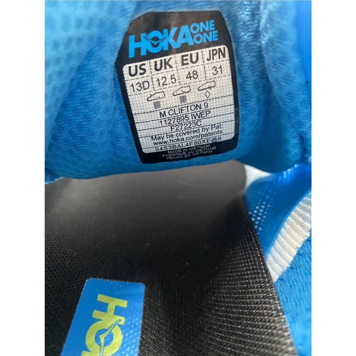 Hoka shoes - Hoka One One Clifton 9 - Blue 8