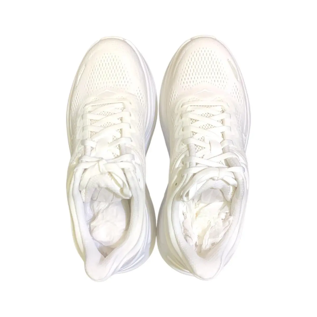 Hoka shoes - Bondi 9 - Bondi - White (UPC: 197634744407) 4
