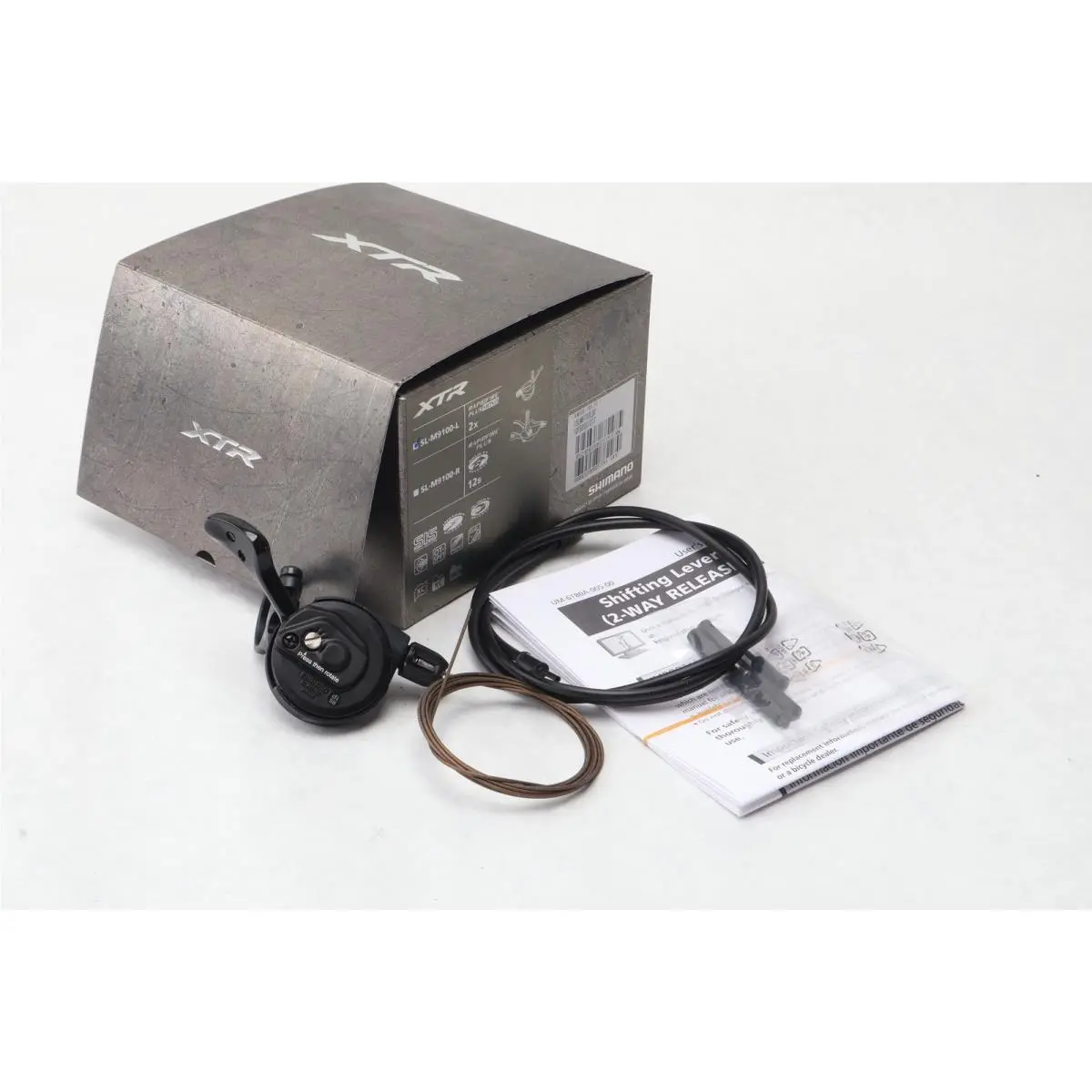 Shimano Xtr SL-M9100-L 12-Speed Left Rapid Fire Plus Mtb Shifter 2-Way Release