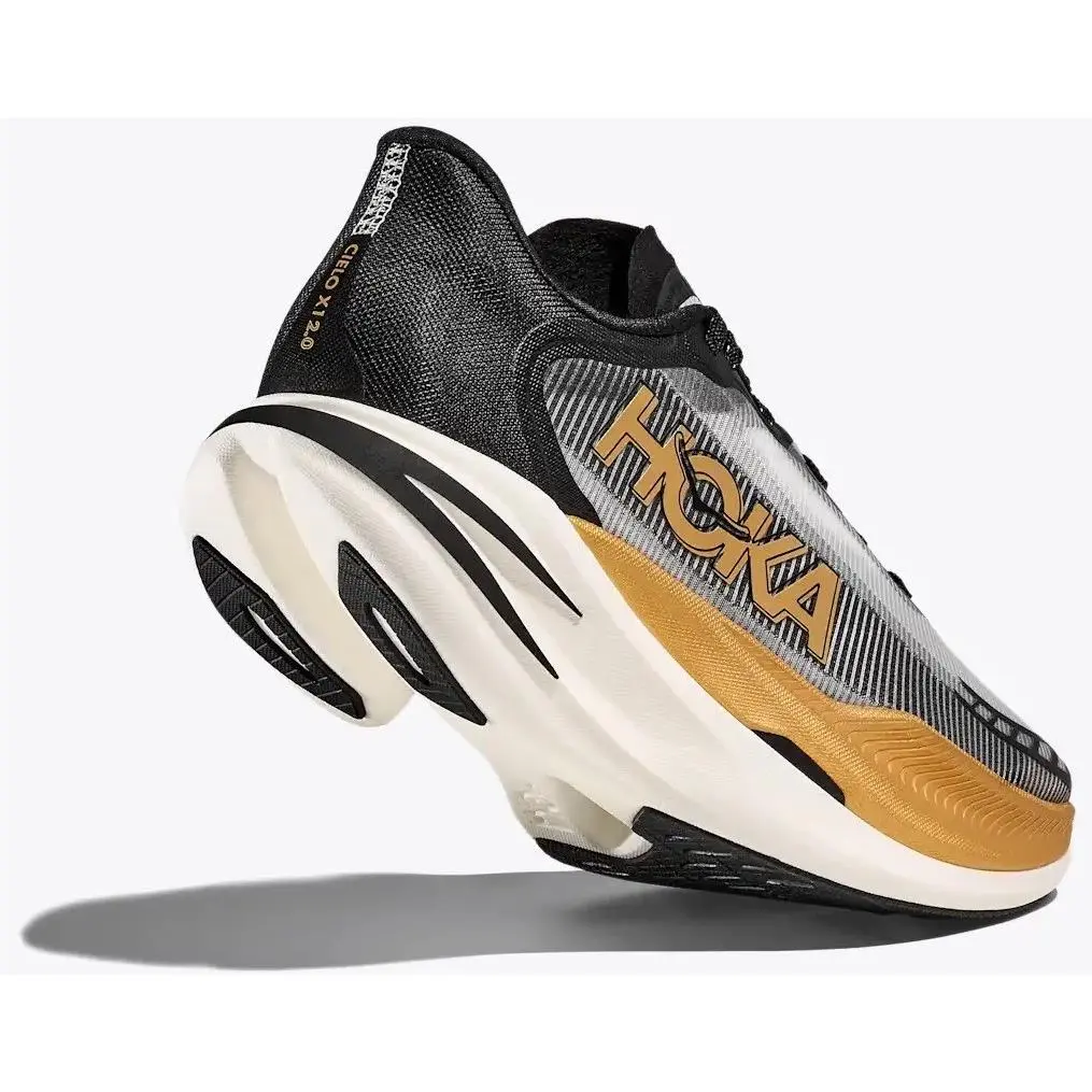 Hoka shoes - Cielo X1 2.0 - Cielo - 1162053 - Black and Gold 2