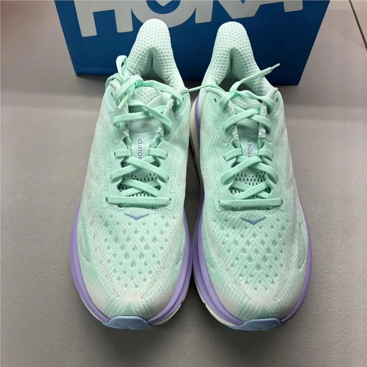 Hoka shoes - Hoka One One Clifton 9 - 1127896-SOLM - Colorway 1