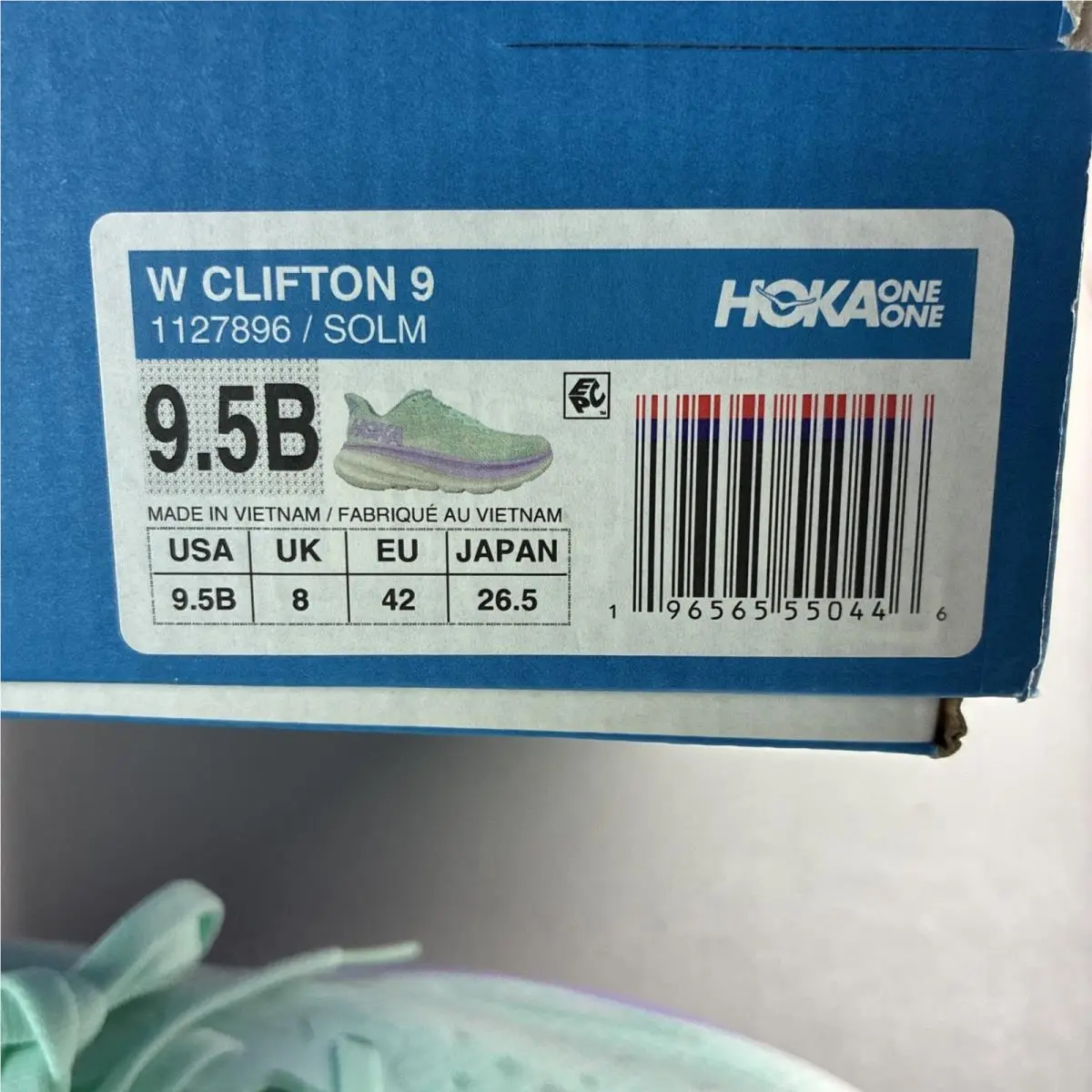 Hoka shoes - Hoka One One Clifton 9 - 1127896-SOLM - Colorway 5