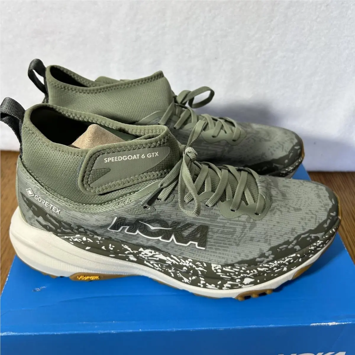 Hoka shoes - Hoka One One Speedgoat 6 - Green 1