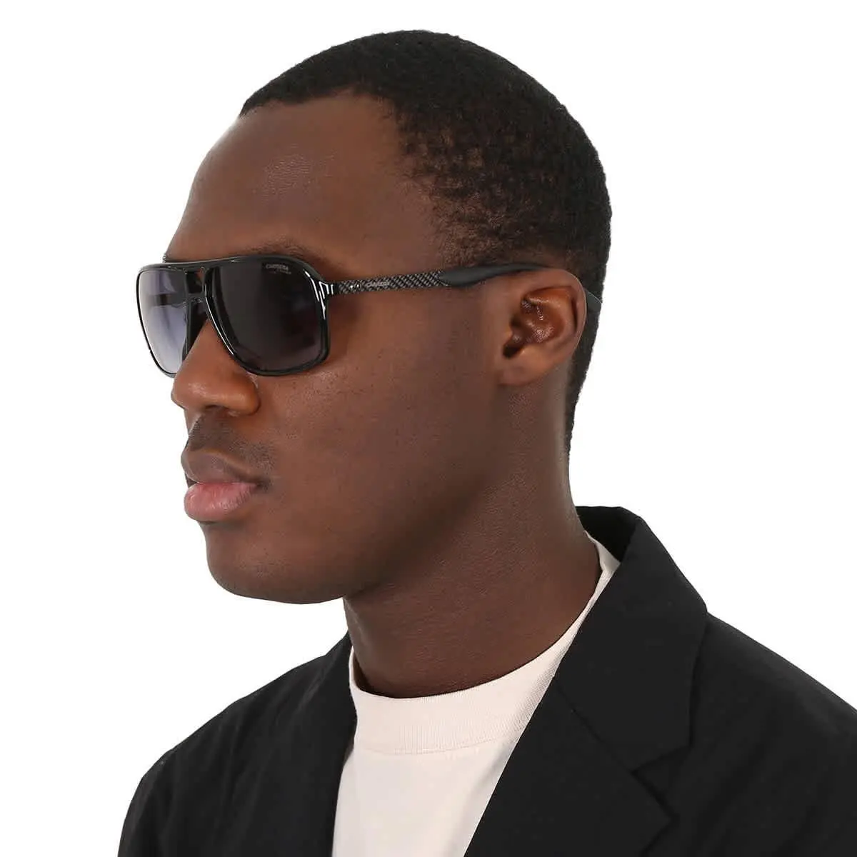 Grey Shaded Navigator Men`s Sunglasses  8035/S 0807/9O 61 by Carrera